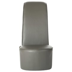 kõrge kontsa kujuga tool, hall, kunstnahk hind ja info | Aiatoolid | kaup24.ee