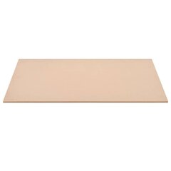 MDF-plaat 4 tk ristkülikukujuline 120 x 60 cm 12 mm цена и информация | Другие принадлежности для мебели | kaup24.ee