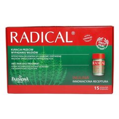 Ampullid juuste väljalangemise vastu Farmona Radical Anti-Hair Loss Treatment, 15 x 5 ml hind ja info | Maskid, õlid, seerumid | kaup24.ee