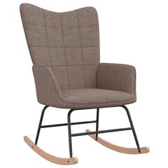 Supama kėdė su pakoja, ruda цена и информация | Кресла в гостиную | kaup24.ee