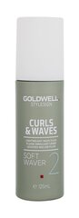 Sissejäetav kreem lokkis juustele Goldwell Curls &amp; Waves Soft Waver 2 125 ml hind ja info | Viimistlusvahendid juustele | kaup24.ee