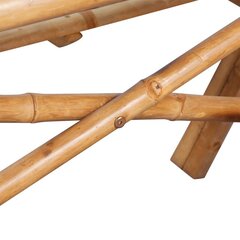 piknikulaud, 115 x 115 x 81 cm, bambus hind ja info | Aialauad | kaup24.ee