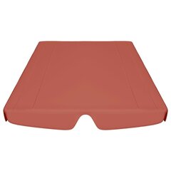 aiakiige asenduskatus terrakota 188/168x110/145 cm цена и информация | Садовые качели | kaup24.ee