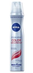 Lakk värvitud juustele NIVEA COLOR PROTECT 250ml hind ja info | Viimistlusvahendid juustele | kaup24.ee