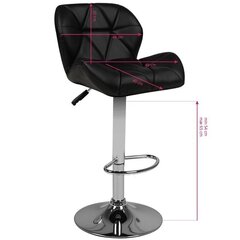 Профессиональный стул для визажистов M01, черный цена и информация | Мебель для салонов красоты | kaup24.ee