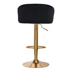 Профессиональное кресло для визажиста QS-B16G, черный велюр цена и информация | Мебель для салонов красоты | kaup24.ee
