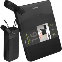 INNOSTYLE SET LAPTOP BAG 16 WATERPROOF + GADGET CASE BLACK цена и информация | Рюкзаки, сумки, чехлы для компьютеров | kaup24.ee