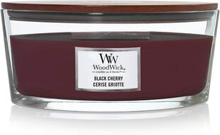 WoodWick ароматная свеча Black Cherry,  453.6 г цена и информация | Подсвечники, свечи | kaup24.ee