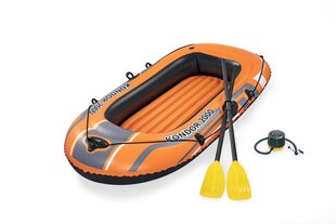 Täispuhutav kahekohaline paat Bestway Raft&amp;Raft Set, 188 x 98 cm hind ja info | Paadid ja süstad | kaup24.ee