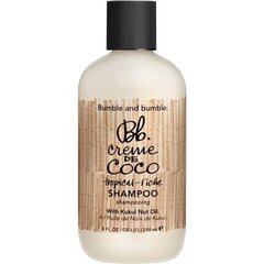 Niisutav ja värskendav juukse šampoon Bumble &amp; Bumble Creme De Coco 250 ml цена и информация | Шампуни | kaup24.ee