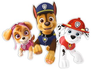 Kahekihiline seinakaunistus Paw Patrol - Skye, Chase, Marshall hind ja info | Seinakleebised | kaup24.ee