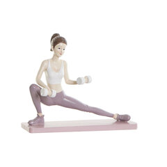 Dekoratiivkuju DKD Home Decor Roosa Vaik Yoga (20 x 8 x 16,5 cm) hind ja info | Sisustuselemendid | kaup24.ee