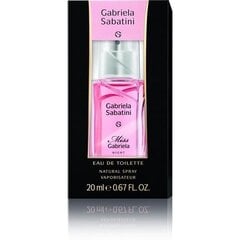 Gabriela Sabatini Miss Gabriela Night EDT naistele 20 ml hind ja info | Gabriela Sabatini Kosmeetika, parfüümid | kaup24.ee