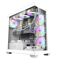 darkFlash DS900 Type-C ATX PC Case-White hind ja info | Arvutikorpused | kaup24.ee