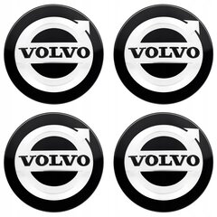 Korkid VOLVO 64 mm must noolega hind ja info | Lisaseadmed | kaup24.ee