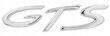 Isekleepuv PORSCHE 911 CARRERA GTS rinnamärk 10,5x2,4 cm Hõbedane hind ja info | Lisaseadmed | kaup24.ee