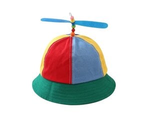 Müts propelleriga lastele, peaümbermõõt 54 cm, reguleeritav hind ja info | Karnevali kostüümid | kaup24.ee