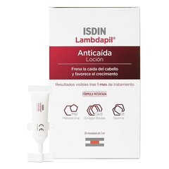 Juuste väljalangemise vastane losjoon Isdin, 20 x 3 ml hind ja info | Maskid, õlid, seerumid | kaup24.ee