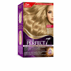 Постоянная краска Wella Color Perfect 7 Nº 8/1 цена и информация | Краска для волос | kaup24.ee