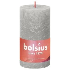 Bolsius sammasküünlad Shine 6 tk 130 x 68 mm liivahall цена и информация | Подсвечники, свечи | kaup24.ee