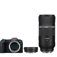 Canon EOS RP + RF 600mm f/11 IS STM + kinnitusadapter EF-EOS R hind ja info | Fotoaparaadid | kaup24.ee