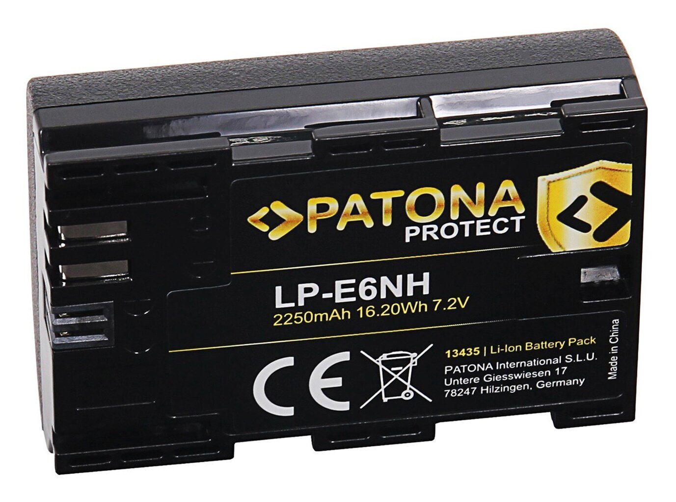 PATONA 1343 kaamera/kaamera aku liitiumioon (Li-Ion) 2250 mAh цена и информация | Akud, patareid fotoaparaatidele | kaup24.ee