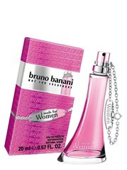 <table>Bruno Banani Made for Woman EDT 20ml</table> цена и информация | Женские духи | kaup24.ee