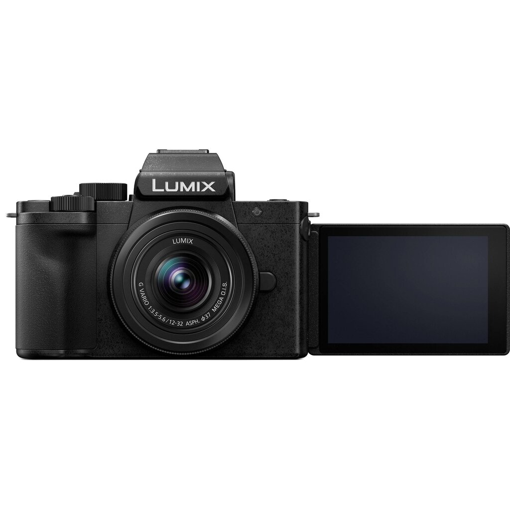 Panasonic Lumix DC-G100V + Panasonic LUMIX G X VARIO 12-32mm / F3.5-5.6 / ASPH + Panasonicu statiivi käepide (DMW-SHGR1) (must) цена и информация | Fotoaparaadid | kaup24.ee