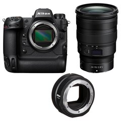 Nikon Z 9 (Z9) + Nikon NIKKOR Z 24-70mm f/2.8 S + FTZ II kinnitusadapter hind ja info | Fotoaparaadid | kaup24.ee