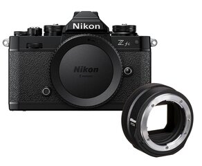 Переходник Nikon Z fc + байонет Nikon FTZ II (черный) цена и информация | Фотоаппараты | kaup24.ee