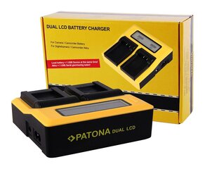 Patona DUAL LCD Fujifilm NP-W126S laadija hind ja info | Akud, patareid fotoaparaatidele | kaup24.ee