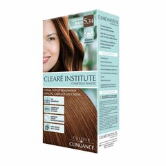 Püsivärvikreem Clearé Institute Colour Clinuance Nº 5.34-castaño claro luminoso цена и информация | Краска для волос | kaup24.ee