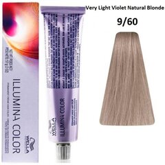 Перманентная краска Illumina Color Wella Nº 9/60 цена и информация | Краска для волос | kaup24.ee