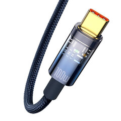 Hoco U42 L Shape Type-C USB-andmeside ja kiirlaadija kaabel 1,2 m 90 kraadi terasest pistik valge hind ja info | Mobiiltelefonide kaablid | kaup24.ee