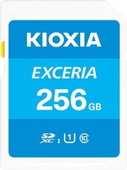 Kioxia mälukaart Exceria SDXC 256GB Class 10 UHS-1 hind ja info | Fotoaparaatide mälukaardid | kaup24.ee