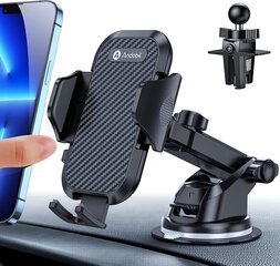 Andobil Mobile Phone Car Car [более стабильная версия и никогда не колеблетесь] 3 в 1 автомобильный держатель мобильного телефона всасывание и вентиляция универсальная мобильная кронштейна автомобиля, совместимый с iPhone/Samsung/Xiaomi/OnePlus & All Cars цена и информация | Держатели для телефонов | kaup24.ee