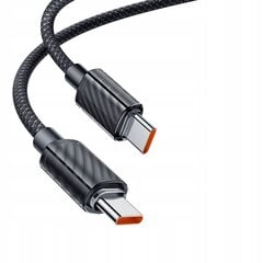 Mcdodo Мощный сверхскоростной кабель Usb-C Pd 100 Вт 1,2 м черный цена и информация | Кабели для телефонов | kaup24.ee