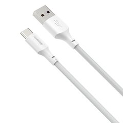 2x USB-kaabel USB-C kiirlaadimine Toitevarustus kiirlaadimine 40 W 5 A 1,5 m valge 10183061 hind ja info | Mobiiltelefonide kaablid | kaup24.ee