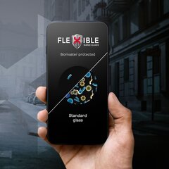 Forcell Flexible Nano Стекло 5D для iPhone 15 Pro черный цена и информация | Защитные пленки для телефонов | kaup24.ee