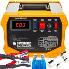 Akulaadija Powermat PM-PA-20M, 12V/24V, 8-18A, LCD цена и информация | Зарядные устройства | kaup24.ee