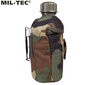 Turismipudel veepudel Mil-Tec LC2 US 1000 ml Woodland hind ja info | Joogipudelid | kaup24.ee