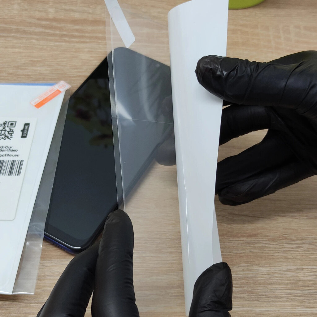 apgo MATTE Hydrogel ekraanikaitsekile jaoks Redmi Note 8 (2021), hüdrogeel kile, positsioneerimiskihiga lihtne paigaldus hind ja info | Ekraani kaitsekiled | kaup24.ee