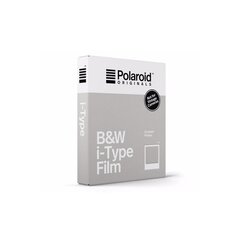 Пластины Polaroid Originals B&amp;W для L-Type (черно-белые) цена и информация | Аксессуары для фотоаппаратов | kaup24.ee