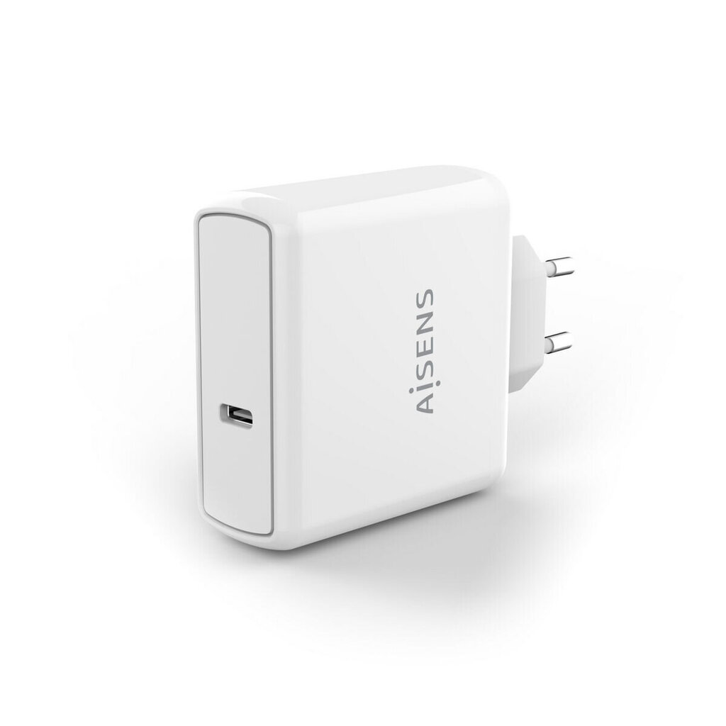 Laadija Aisens PD 3.0 QC 3.0 USB-C Valge 60 W hind ja info | Mobiiltelefonide laadijad | kaup24.ee