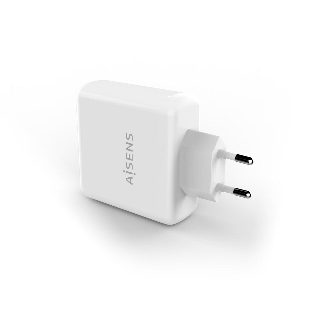 Laadija Aisens PD 3.0 QC 3.0 USB-C Valge 60 W hind ja info | Mobiiltelefonide laadijad | kaup24.ee