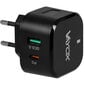 USB Quick Charge 3.0 + PD 20W premium line võrgulaadija VA0001 Vayox цена и информация | Mobiiltelefonide laadijad | kaup24.ee