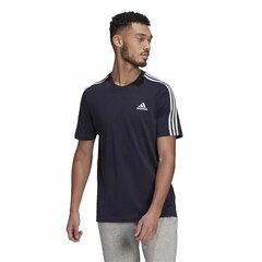 Футболка Essentials 3 bandas Adidas Legend Ink Синий цена и информация | Мужские футболки | kaup24.ee