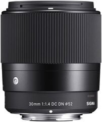 Sigma 30mm F1.4 DC DN | Современный (Nikon Z) цена и информация | Объективы | kaup24.ee