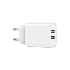 WiWU kahekordne USB-kiirlaadimisadapter hind ja info | Mobiiltelefonide laadijad | kaup24.ee