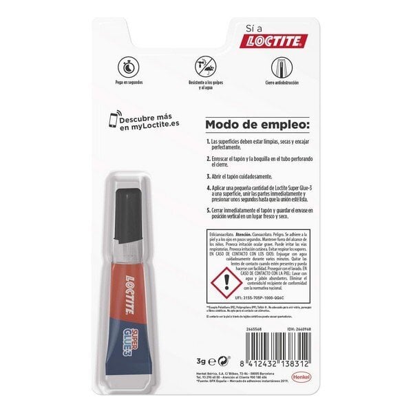 Liim Loctite Super Glue 3 (3 g) цена и информация | Liimid | kaup24.ee